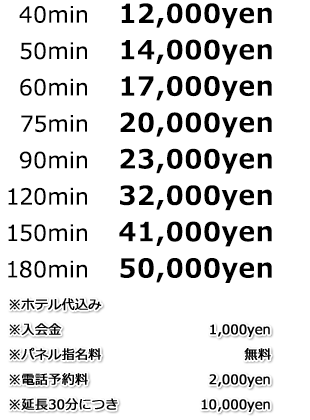 料金一覧